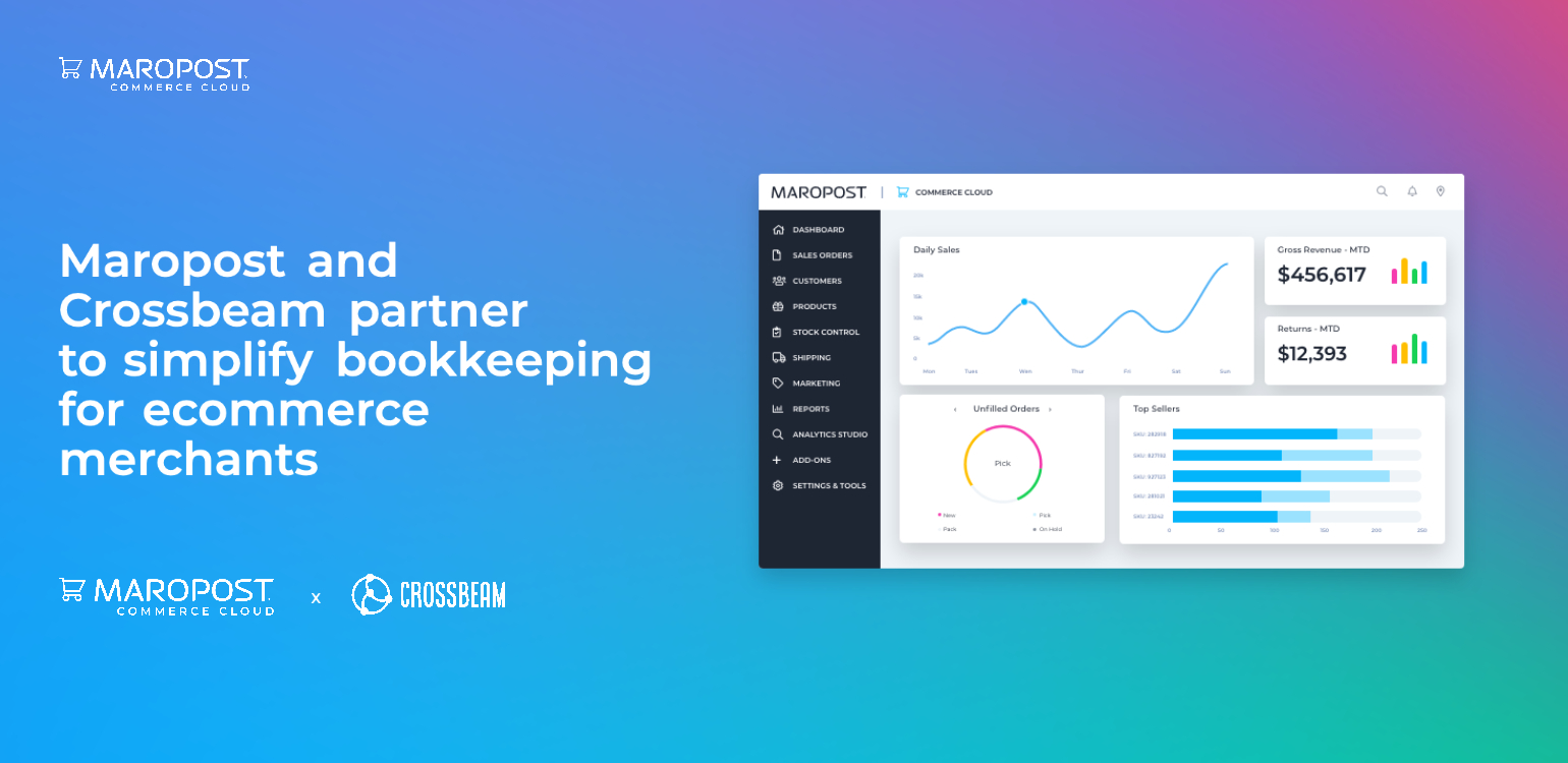Maropost and Crossbeam partner to simplify bookkeeping for ecommerce merchants