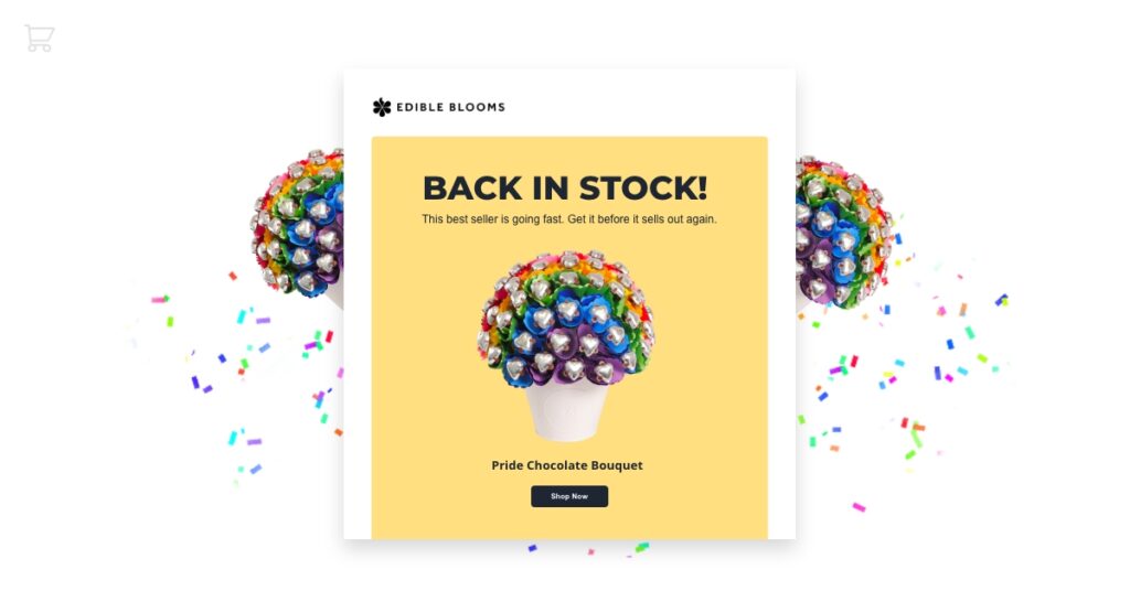 emails for back-in-stock