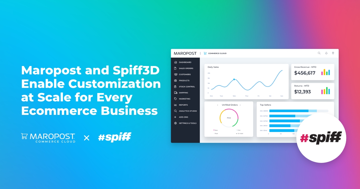 Maropost partners with Spiff3D