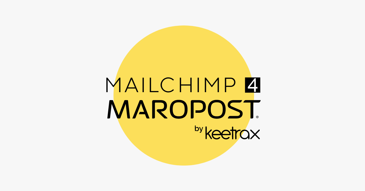 Mailchimp for Maropost Commerce