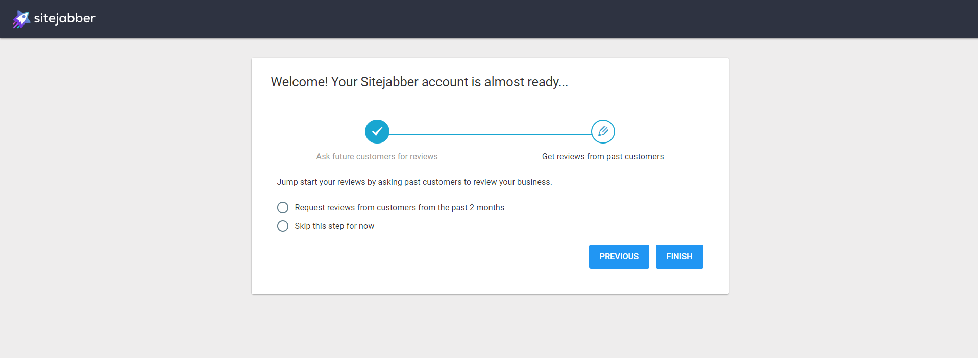 Sitejabber setup 2