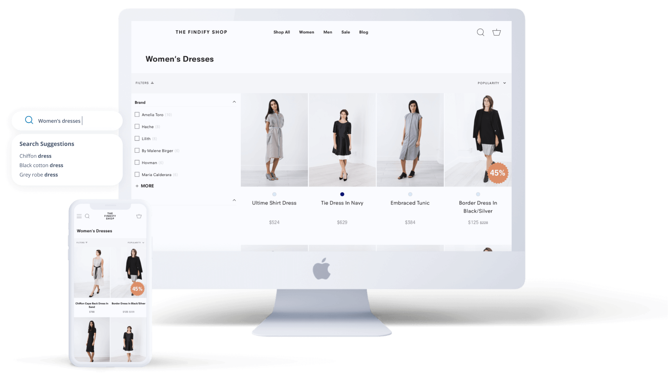 AI-powered ecommerce site search & personalization