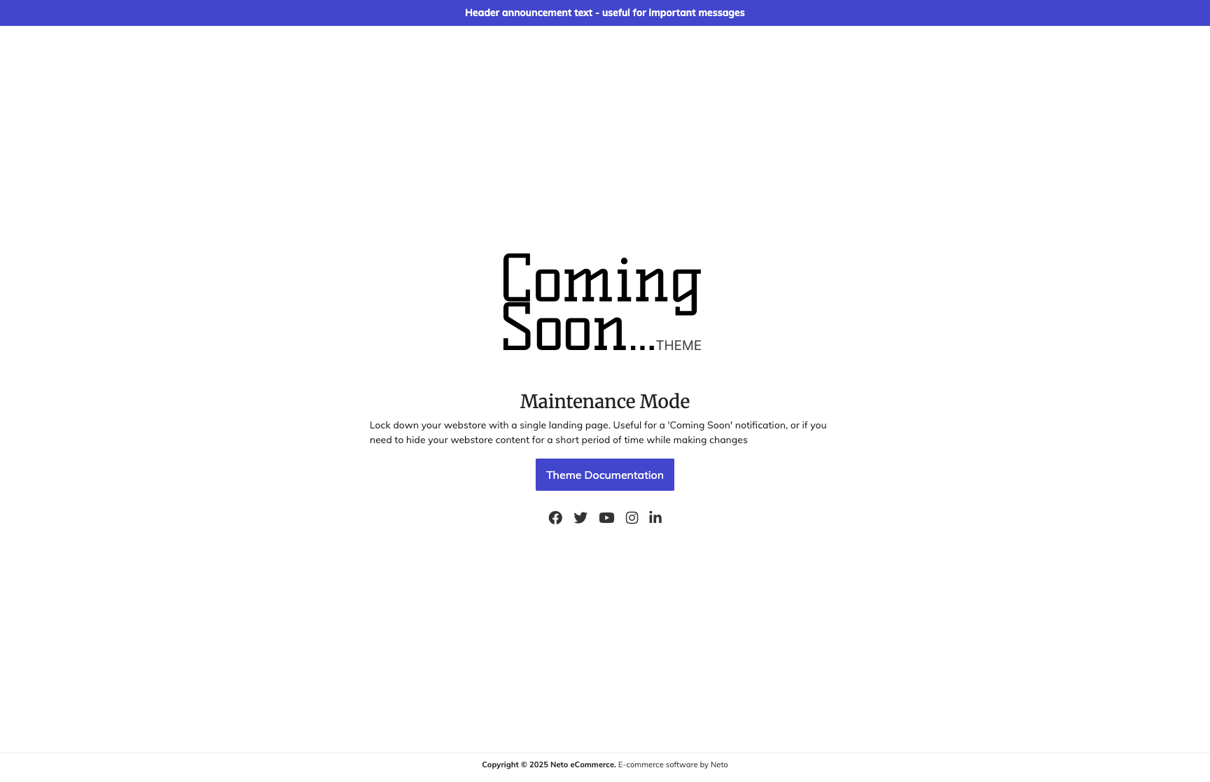 Coming Soon